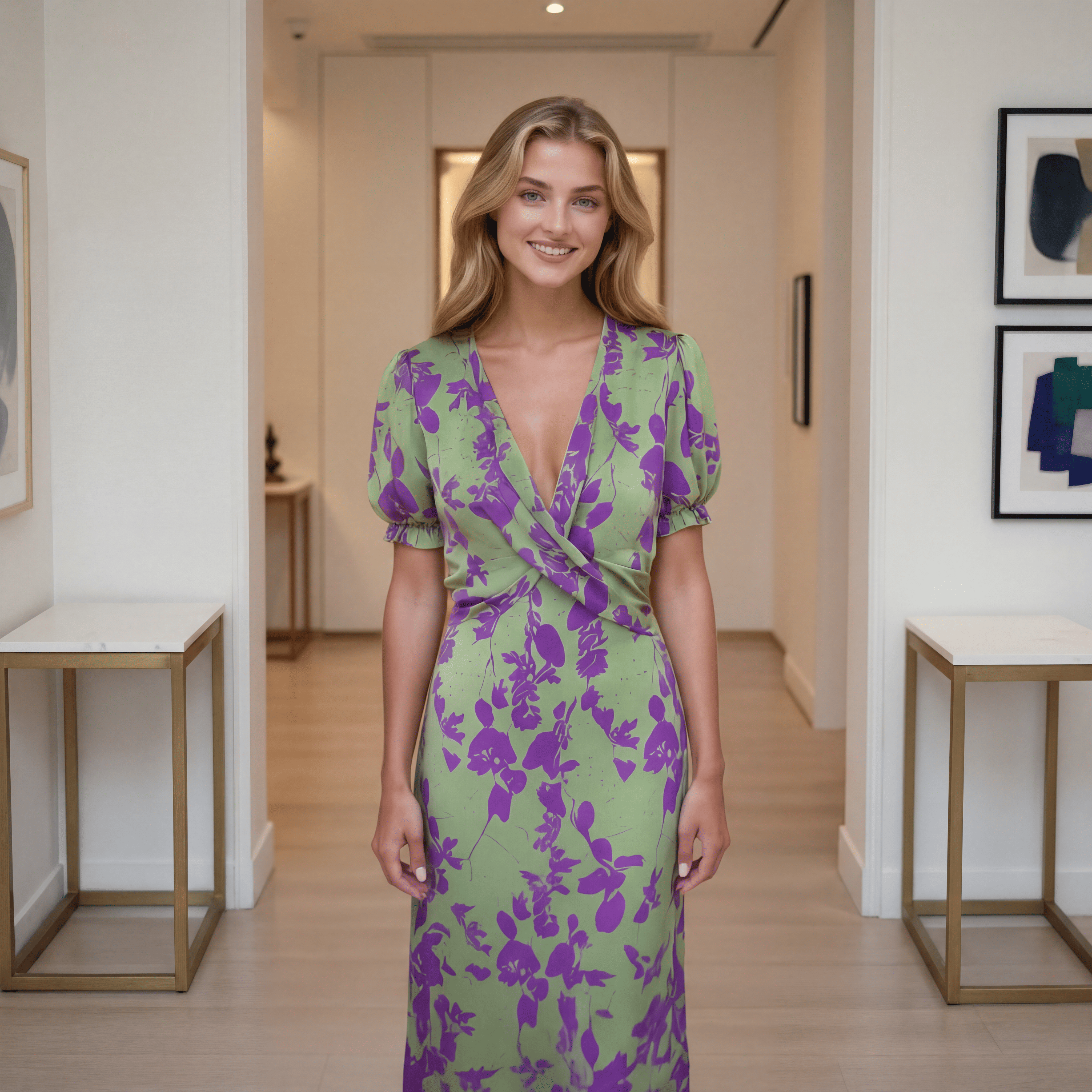 Vera | Vestido Floral — Leveza e frescura para um look elegante sem esforço