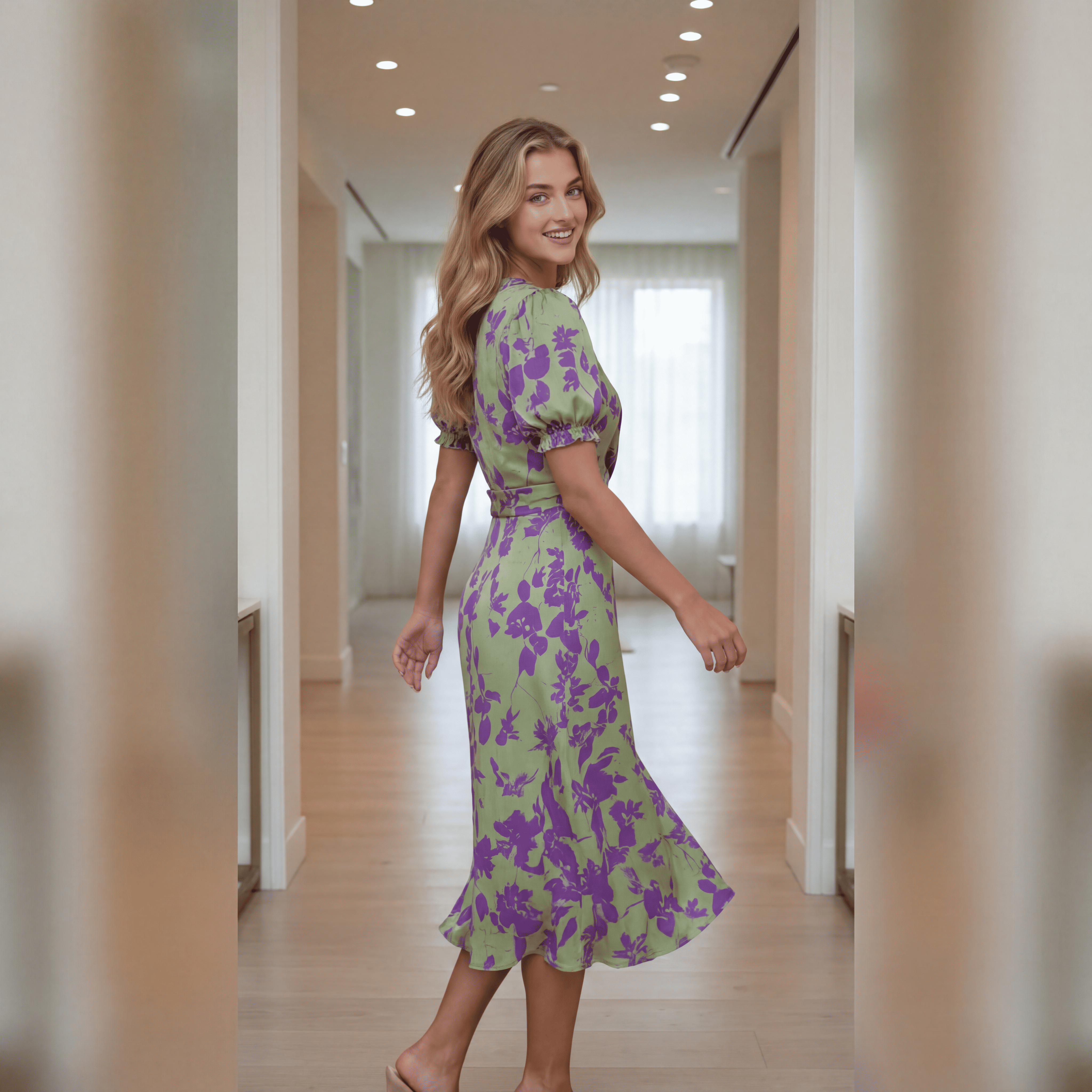 Vera | Vestido Floral — Leveza e frescura para um look elegante sem esforço