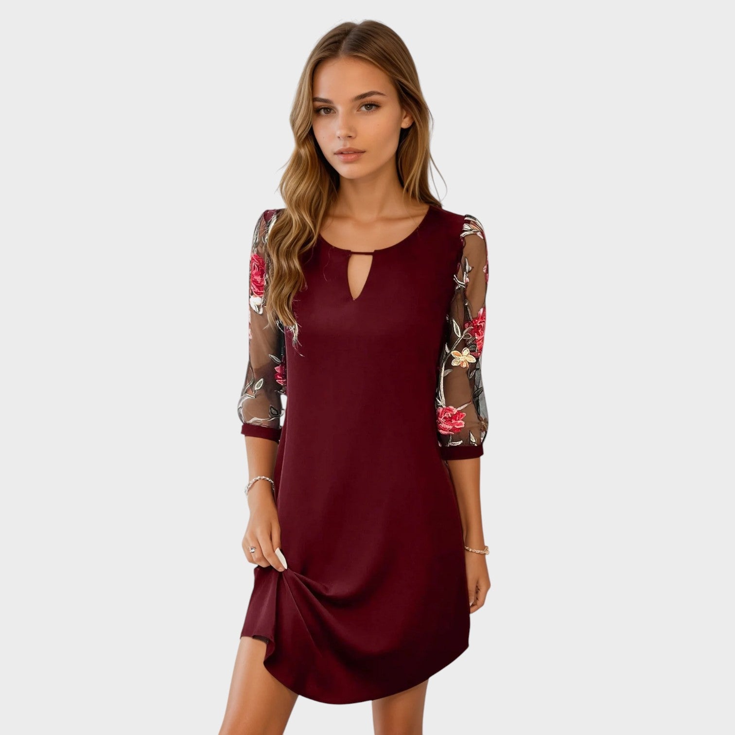 Renata - Vestido Elegância Intemporal