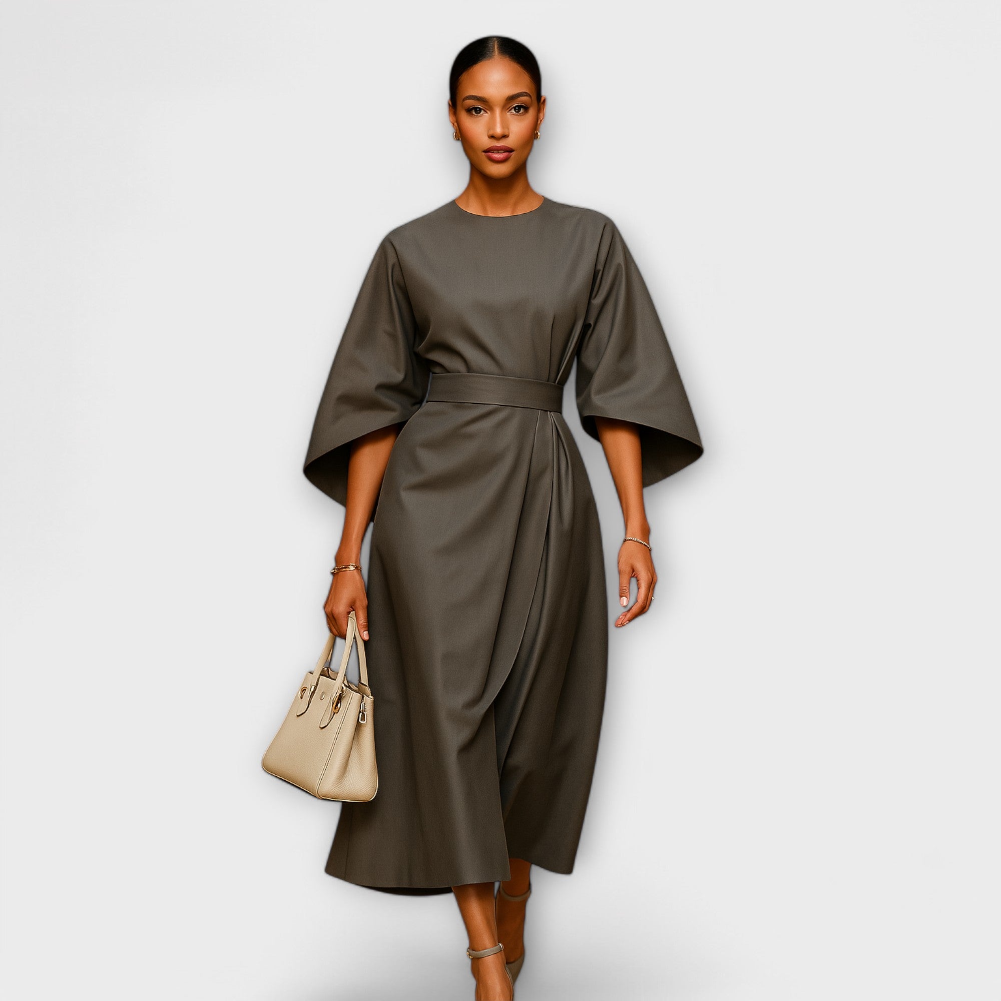 Sara - Vestido elegante com mangas