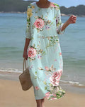 Martha | Vestido Floral Elegante