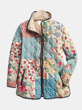 Teresa | Casaco Acolchoado Patchwork Floral