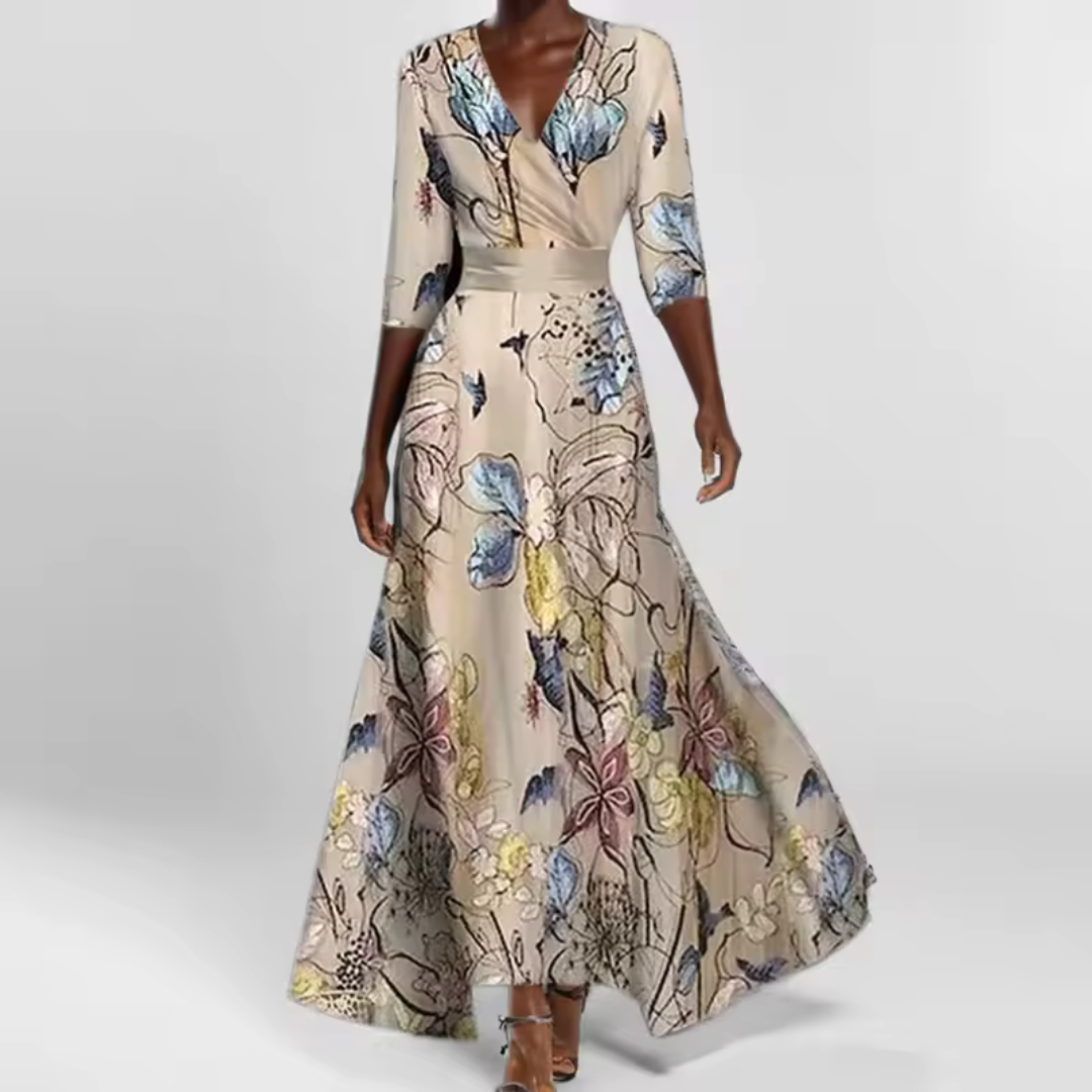 Silvia | Vestido Elegante — Elegância sem esforço para qualquer ocasião