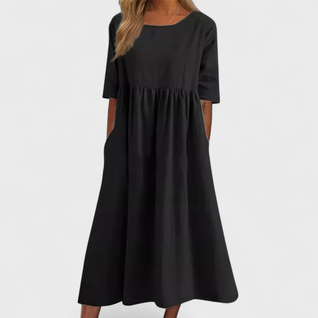 Manuela - Vestido de Algodão Arejado