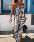 SORIA – Vestido sem mangas com estampa tie-dye