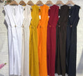 Conny - Vestido longo em materiais premium