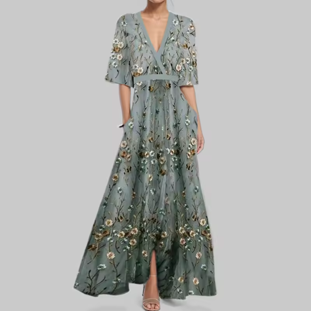 Silvia | Vestido Elegante — Elegância sem esforço para qualquer ocasião