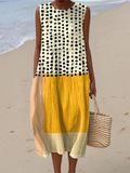 Leah | Vestido de verão leve e sem mangas para Mulher
