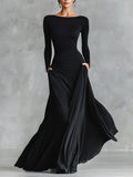 Norfy - Roupa elegante com pregas fluidas