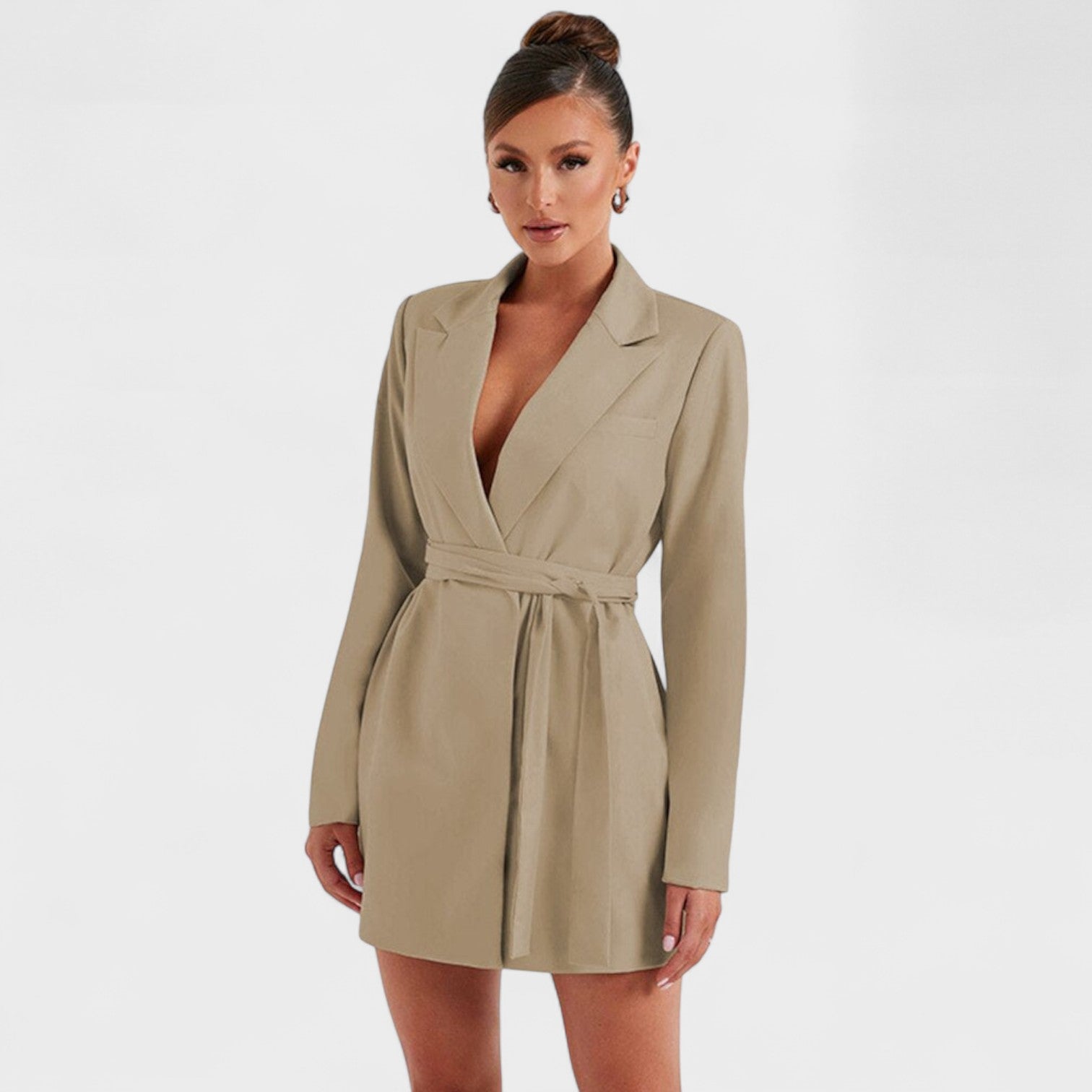 Teresa - Vestido blazer preto