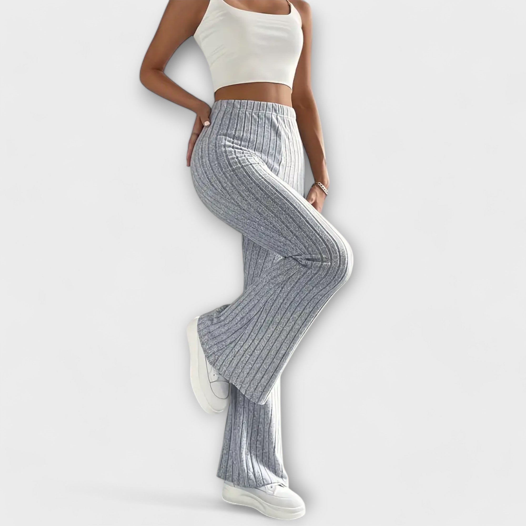 Alícia - Calças largas elegantes