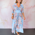 Marga™ | Vestido de verão elegante com decote em V