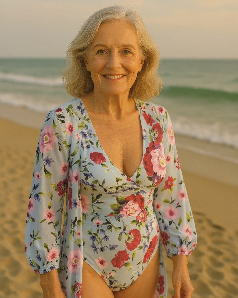 Lúcia – Conjunto de roupa de banho de verão