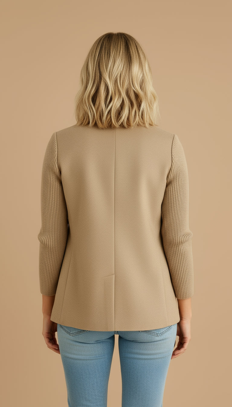 Leonor de Alfama — Blazer Estruturado em Malha