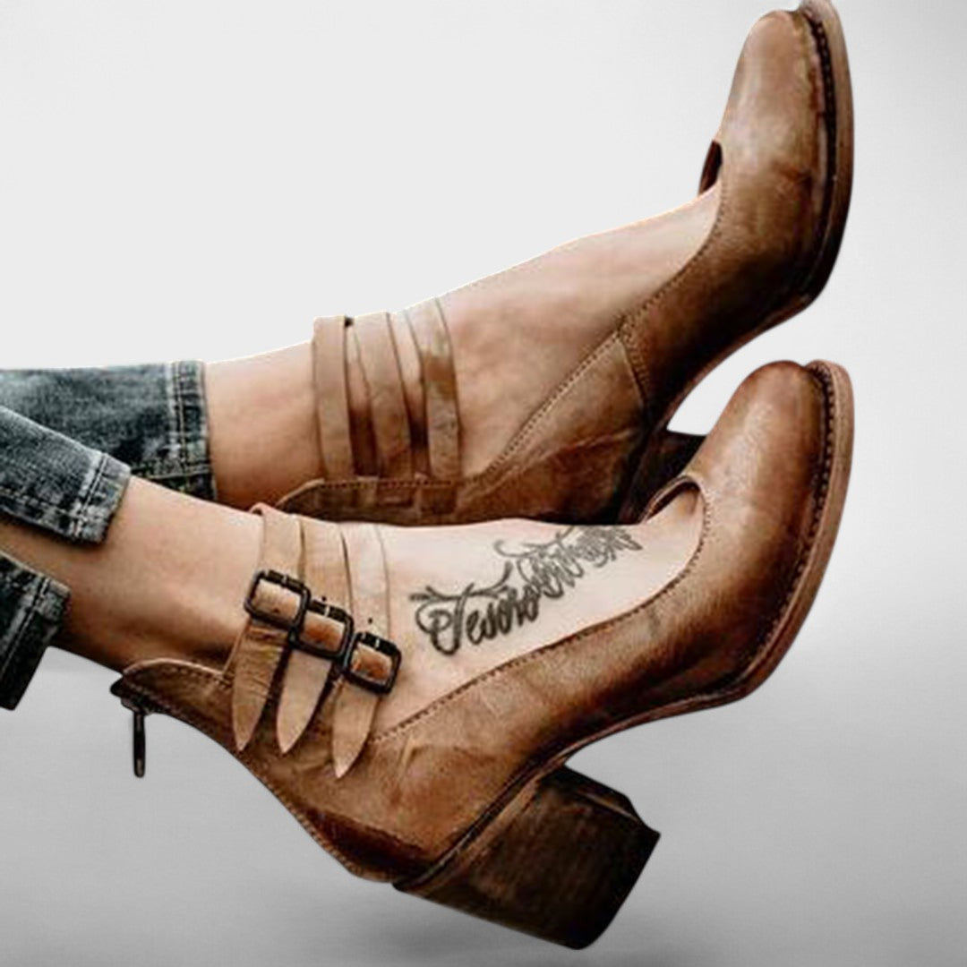 Inês - Sapatos Ortopédicos de Couro