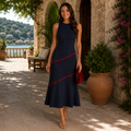 Leonor | Vestido Elegância Sofisticada com um Toque Exclusivo para Mulher