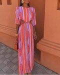 SOLA | Vestido elegante com costas abertas para Mulher