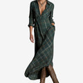 Cécile - Camisa maxi atemporal de Mulher
