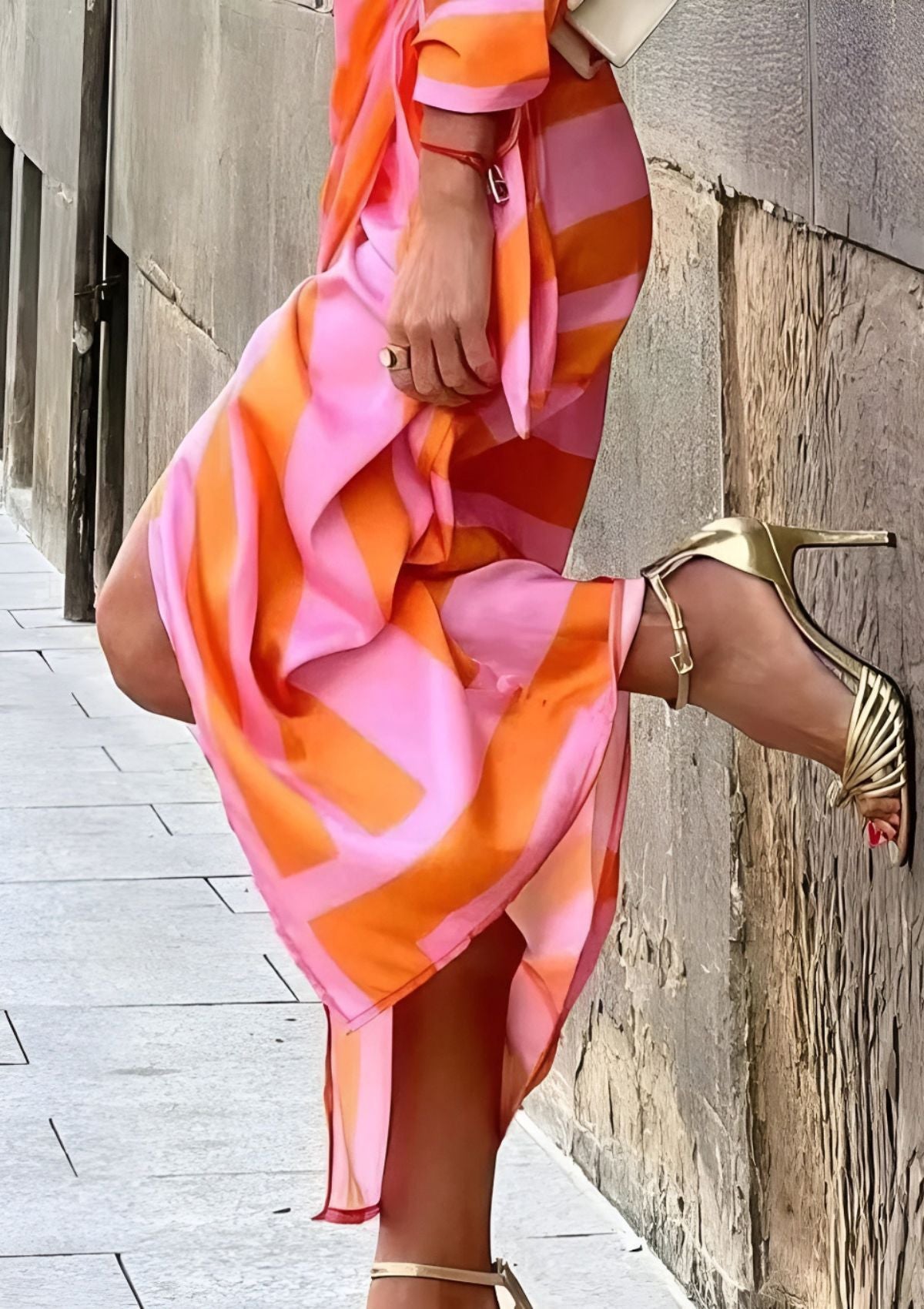 Amalia – Vestido de Primavera Longo