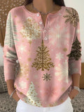 Manon | Camisola de Natal Quente com Estampa Festiva