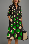 Loretta | Vestido midi elegante para Mulher