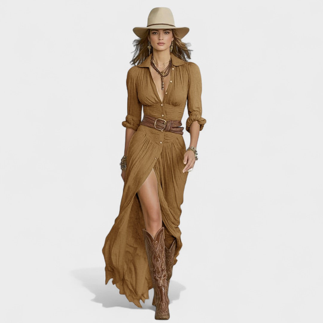 Julia - Vestido longo maxi