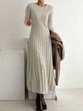Jemima - Elegante Vestido Longo de Malha