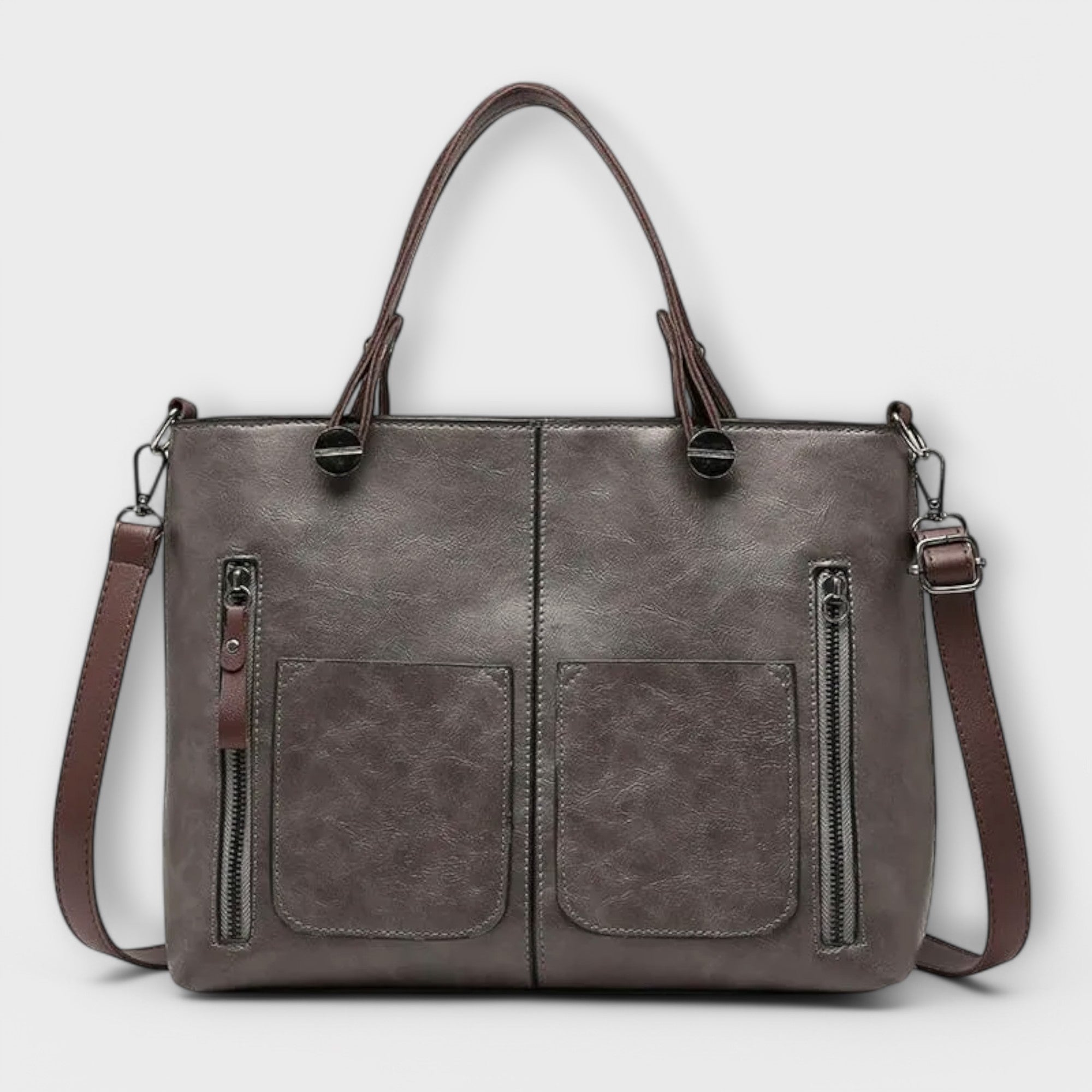 Maria. - Bolsa de couro elegante