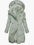 Inês | Parka Acolchoada Impermeável Mulher com Capuz Forrado