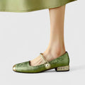 Mariana | Sapatos Mary Jane Mulher Salto Bloco Correia