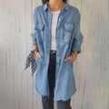 JansenStyle™ Oona - Blazer jeans oversized da moda
