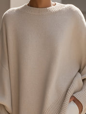 Anneta | Suéter poncho oversized para Mulher