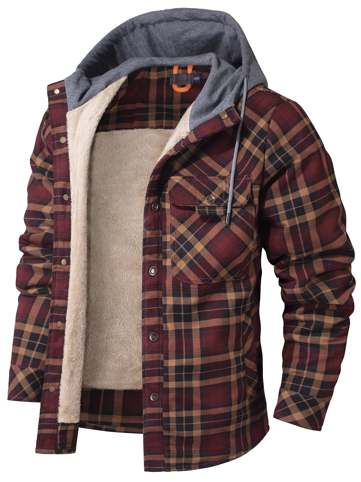 AlpenNord™ | Casaco de Flanela Woodland