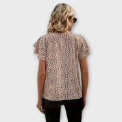 Elsa - Blusa de Padrao Elegante