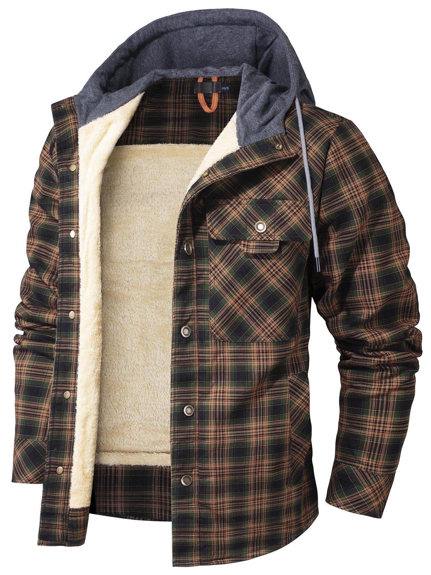 AlpenNord™ | Casaco de Flanela Woodland