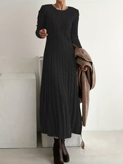 Jemima - Elegante Vestido Longo de Malha