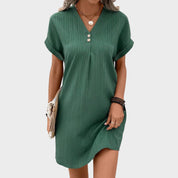 Luna - Vestido com Decote em V