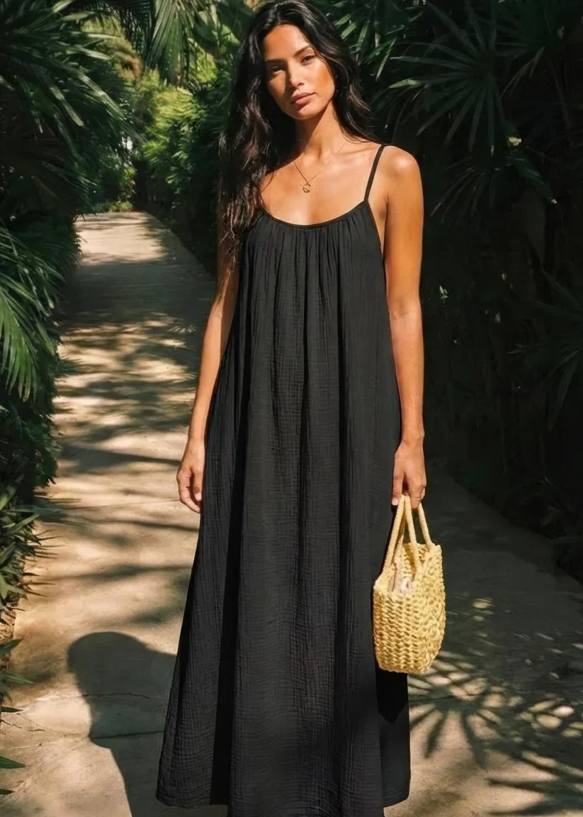 Elara - Vestido de costas nu ajustável para Mulher