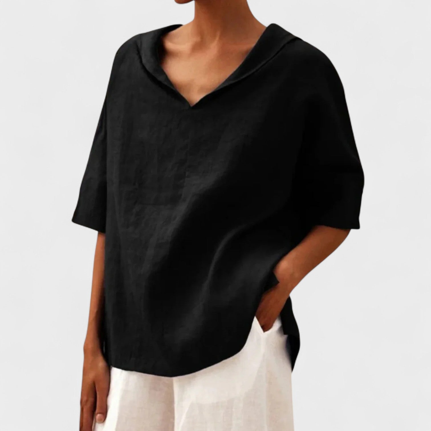 Liliana – Blusa de Linho