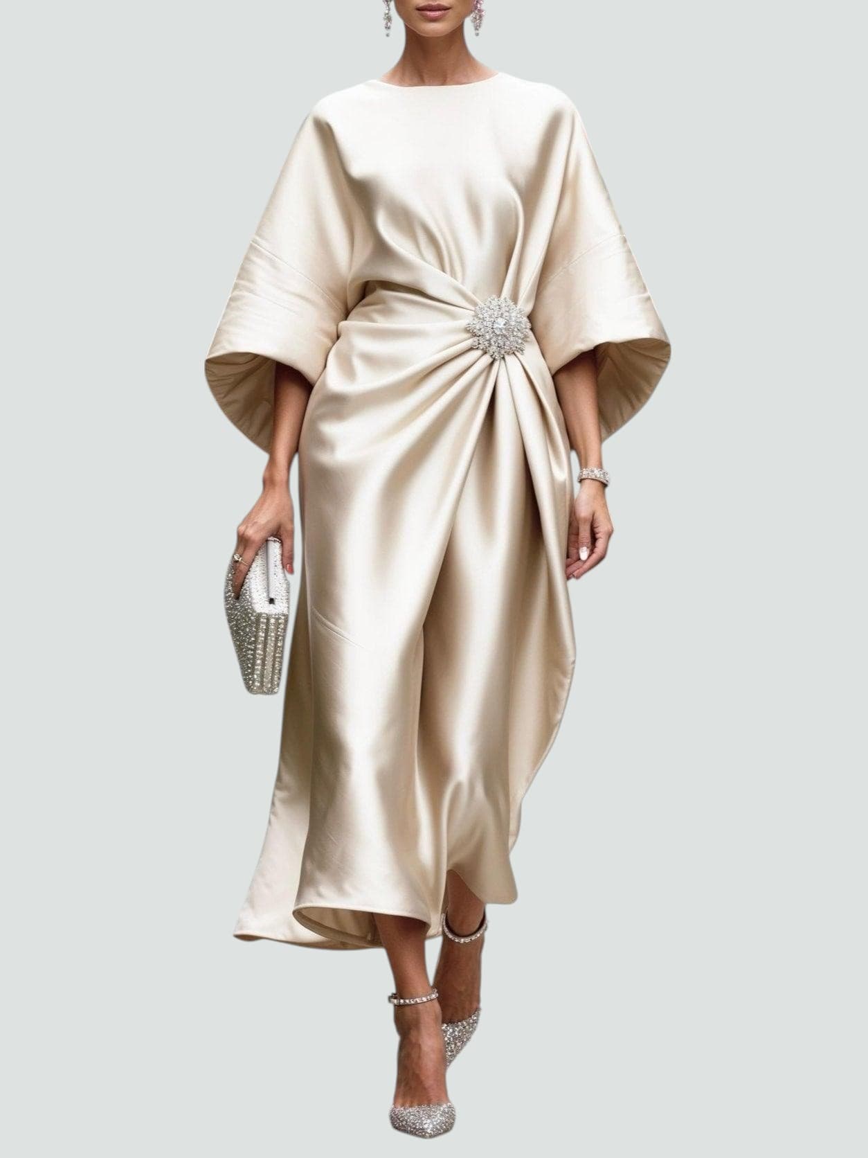 Isadora |  Vestido longo de Mulher elegância atemporal