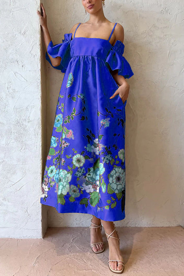 Arielle | Vestido elegante com mangas exclusivas e bolsos práticos