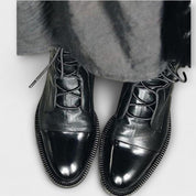 Carina | Botas de Cano Alto em Preto e Castanho, do 35 ao 43