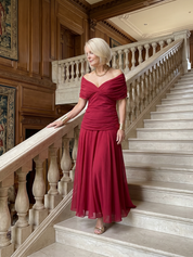 Calen | Vestido Midi Off Shoulder