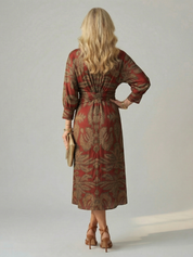 Valentina - Vestido Midi Cruzado