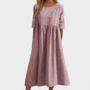 Manuela - Vestido de Algodão Arejado