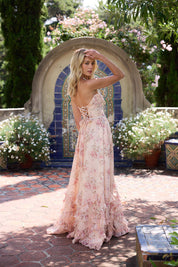Serena | Vestido Pêssego Rug para Mulher