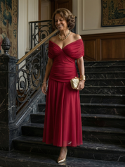 Daniela - Vestido Midi de Estilo Espanhol