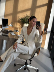Aurélia™ | Blazer feminino elegante de alfaiataria