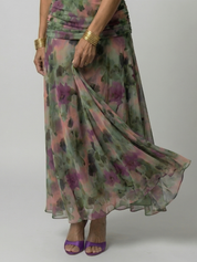 Daniela - Vestido Midi de Estilo Espanhol