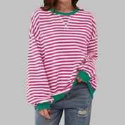 Malin | Camisola listrada com toque descontraído